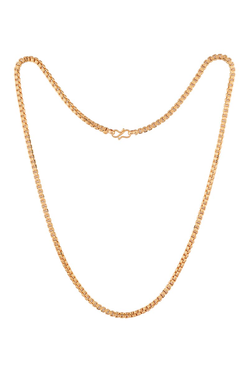 Traditional 24" inches Length chain necklace One Gram Gold Plated For Women and Girls No.843