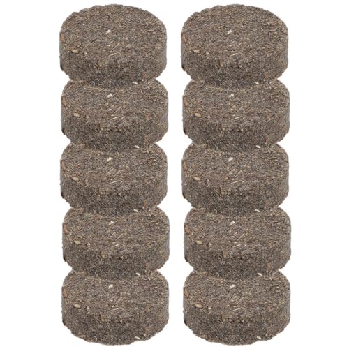 Healeved 30Pcs Charcoal Fire Starter Cubes Waterproof Wood Kindling Blocks for Camping, Outdoor Fire Pit, Grill Chimney Charcoal Starter Accessories