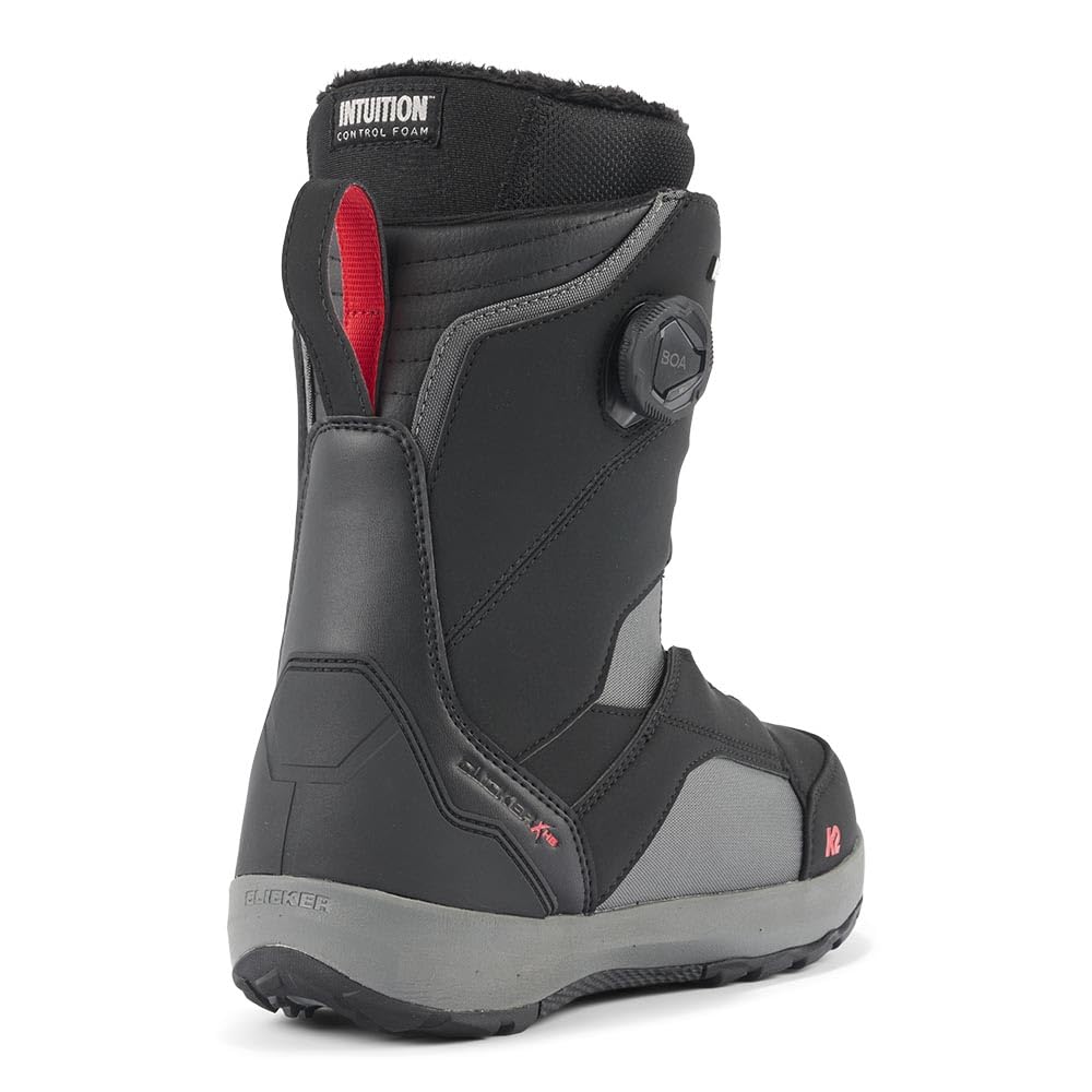 K2 Kinsley Clicker X HB Womens Snowboard Boots, 8, Black