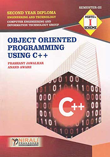 OBJECT ORIENTED PROGRAMMING USING C++ eBook : Prashant Jawalkar, Anand ...