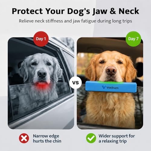 Dog Window Guards for Cars Pet Car Window Chin Rest for Comfortable Car Rides No Tools Required Waterproof Easy Clean for Ride. CHILL. Repeat (Blue) - Image 4
