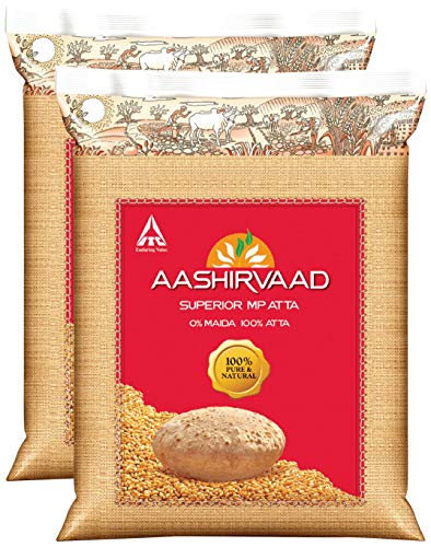 Aashirvaad Superior MP Atta, 1kg (Pack of 2) Promo Pack Aashirvaad Superior MP Atta, 1kg (Pack of 2) Promo Pack
