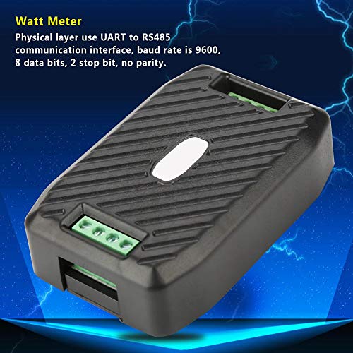 Image of Jeanoko Pack of 1 PZEM-017 DC Communication Box, RS485 Interface Modbus 0-300V 300A Shunt USB Cable Voltage Current Power Energy Consumption Meter(PZEM-017+300A)