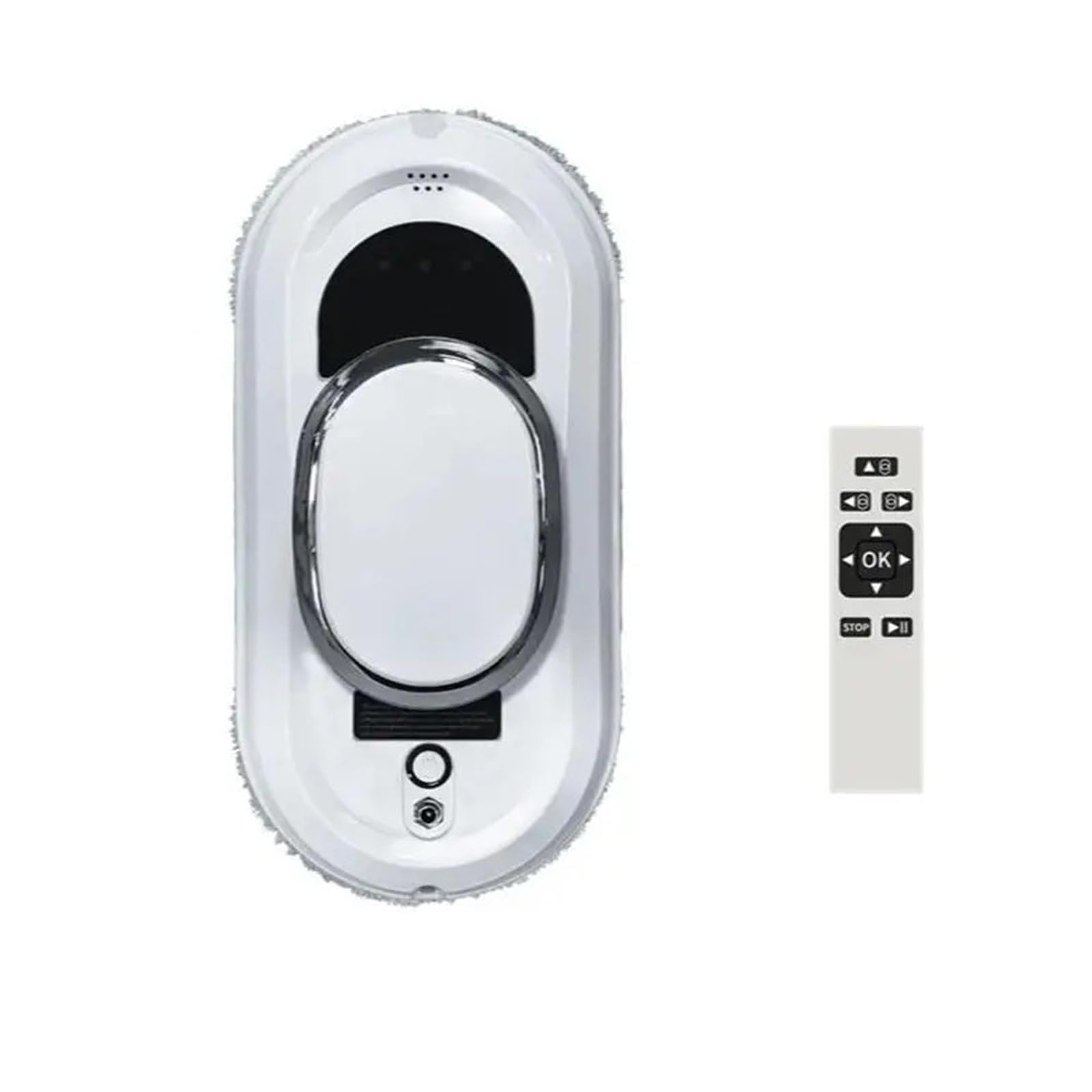 Smart Window Cleaning Robot Electric Intelligent Glass Vacuum Cleaner with Remote Control for Home for Smooth Surfaces