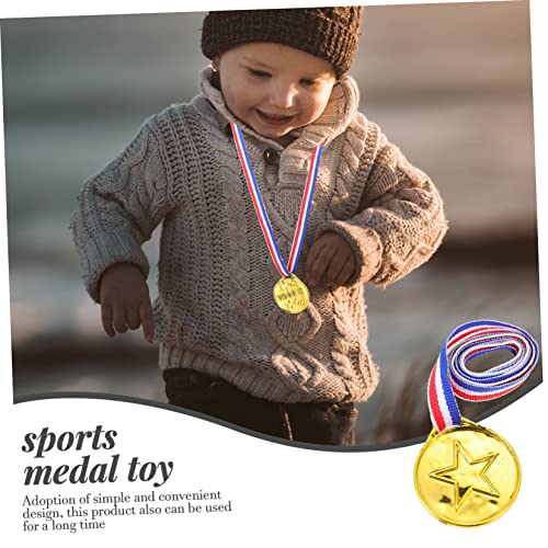 INOOMP Troféu De Futebol De Medalha De De Plástico 30 Peças Para Brinquedos De Plástico Brinquedos D