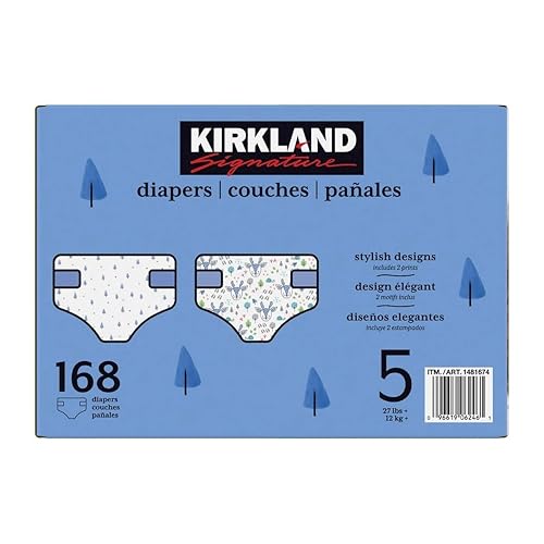 Miniatura 3 de Kirkland Signature Pañales talla 5 (168 unidades)