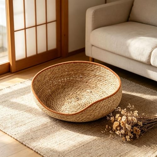 Esterilla rascadora y sofá cama para gatos en interior o dormitorio familiar 3