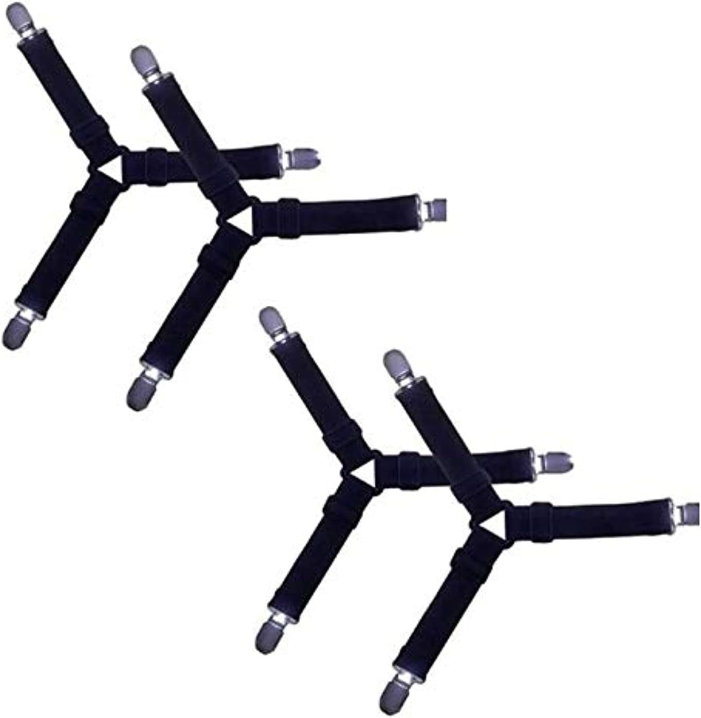 4PCS/Lot Adjustable Bed Sheet Clips Cover Grippers Holder Mattress