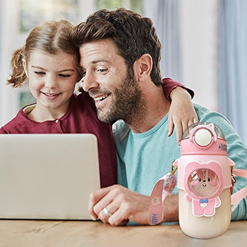 EUBEISAQI Simpatiche Bottiglie d'Acqua,Borraccia