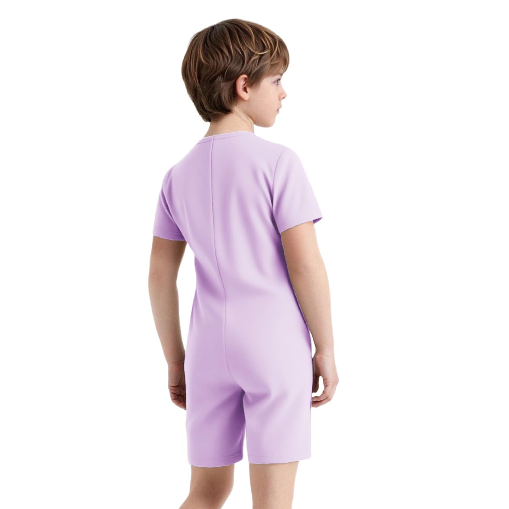 Jhaoyu Niñas Niños Pack de 3 bodies de cuidado con pernera corta y mono