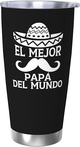 Miniatura 9 de Vasos de café para hombres, regalos para papá en español, vaso de café de 20 onzas, regalos para papá de cumpleaños, regalo de cumpleaños para papá,
