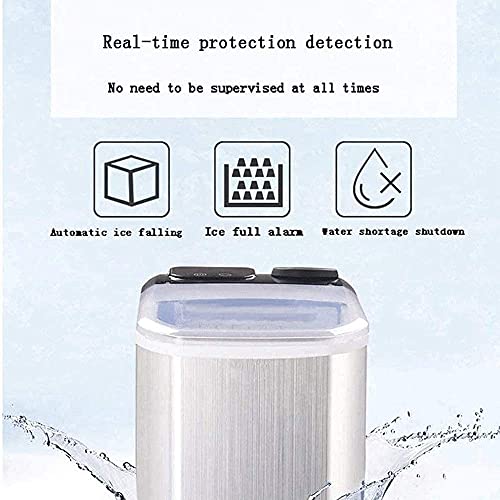Máquina para hacer hielo de encimera 25kg / 24h miniatura 4