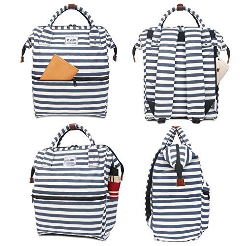 Oflamn Zaino Casuale della Tela di Canapa per