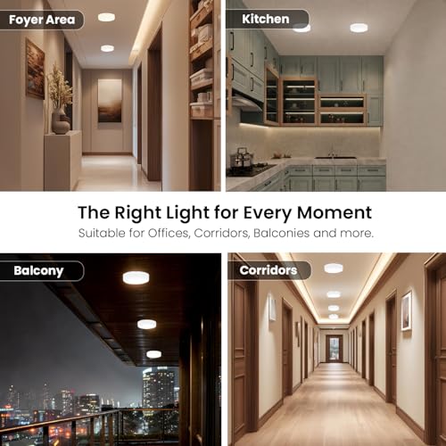 Image of wipro Garnet Smart Surface Panel 15w | Colour Tunable CCT | Dimmable | Smart Control with Voice Assistance Through Alexa, Siri or Google Assistant Smart Home App | Pk 1