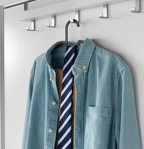 Ikea SPRUTTIG – Lightweight Plastic Hangers, Clothes Hangers, Black, 39 cm, Set of 20 - Image 5