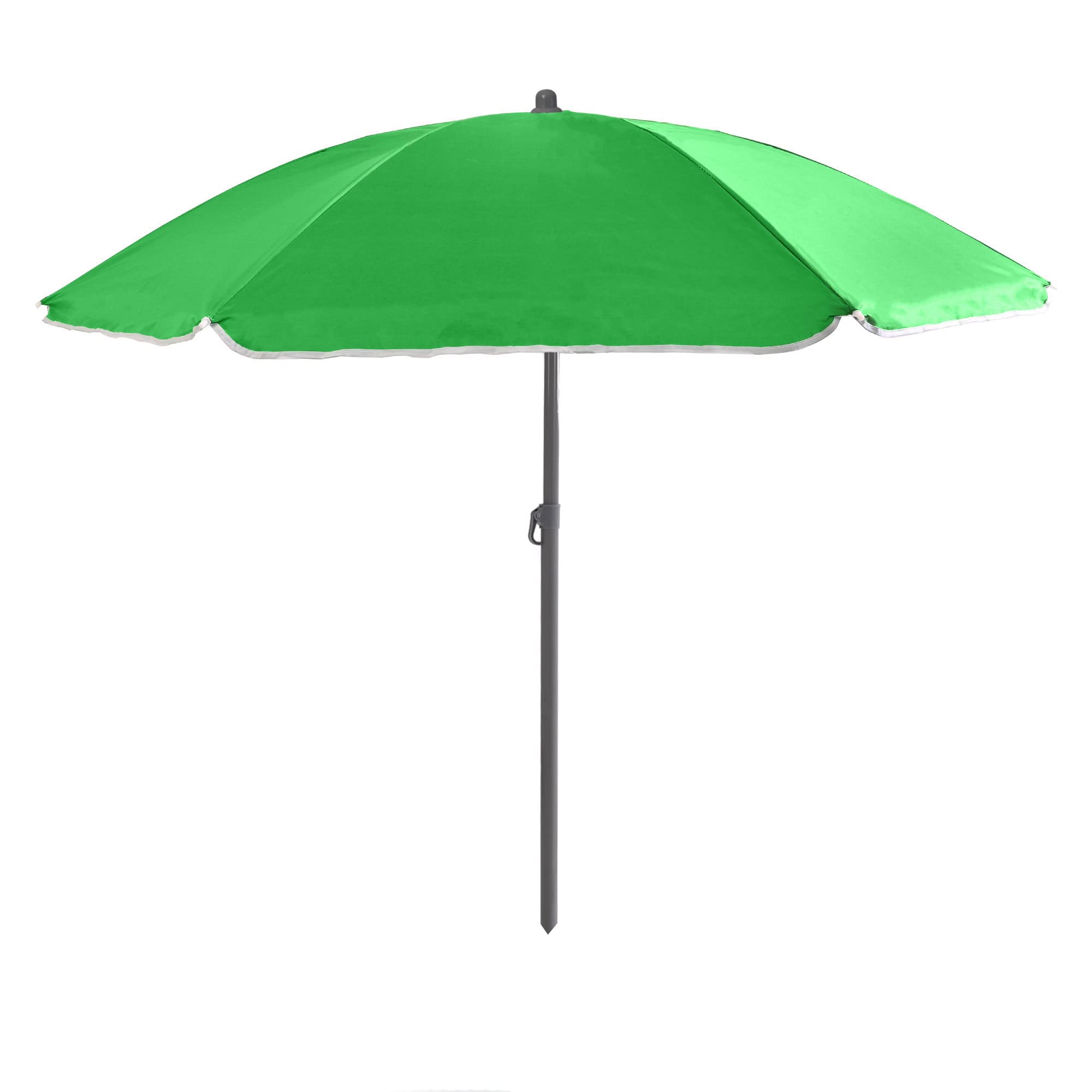 Out There! Green Parasol 240cm UV Protective Adjustable Tilting Steel Frame