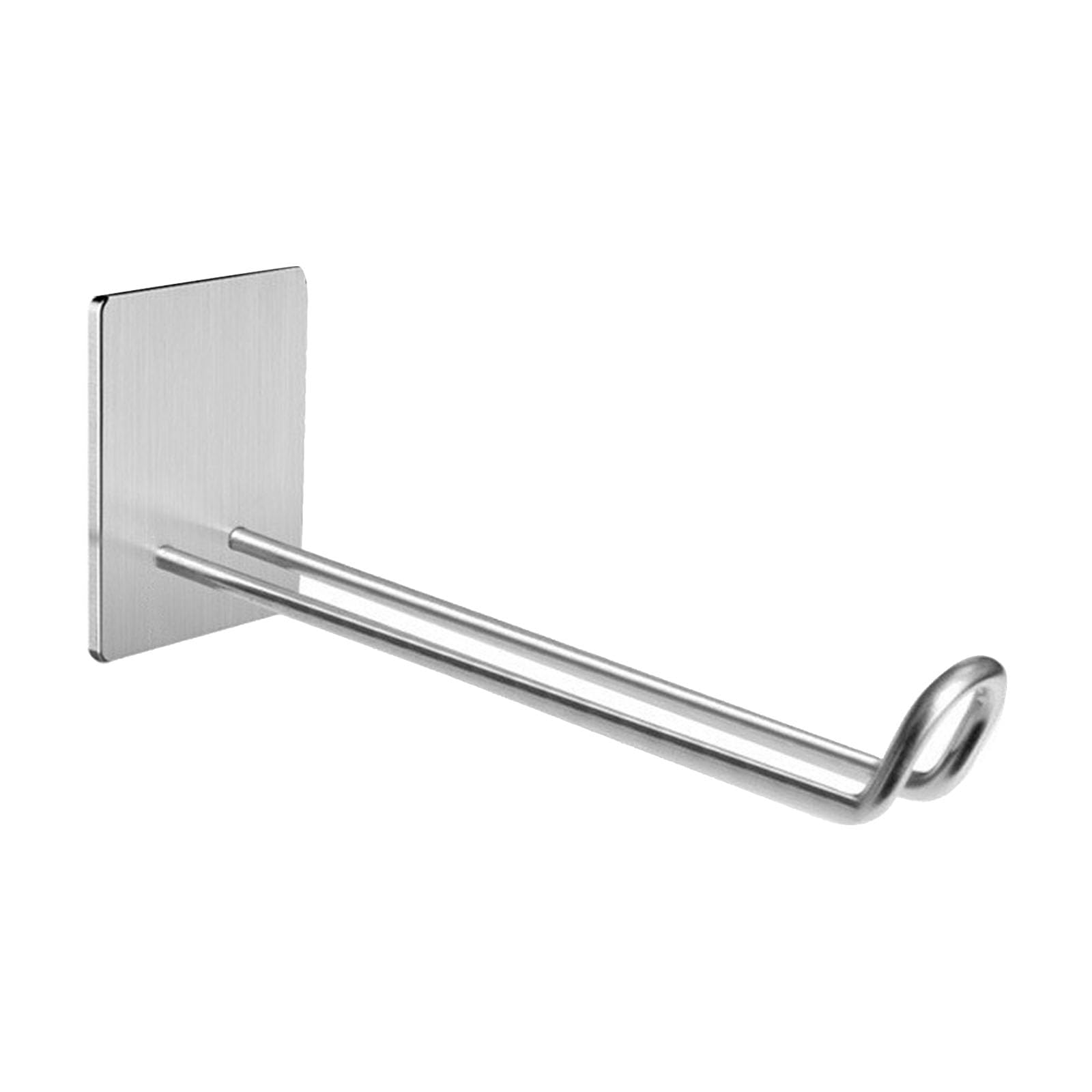 YROHGKPN Multipurpose Stainless Steel Stick on Hook Space Saving Towel Hanger Hanging Rack with Strong Bearing Capacity Sticky Hook for Hanging