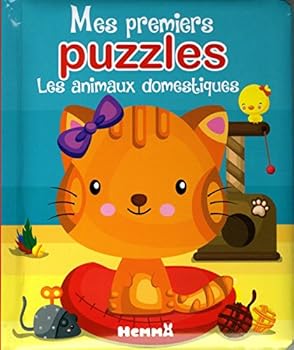Paperback Mes premiers puzzles Les animaux domestiques [French] Book
