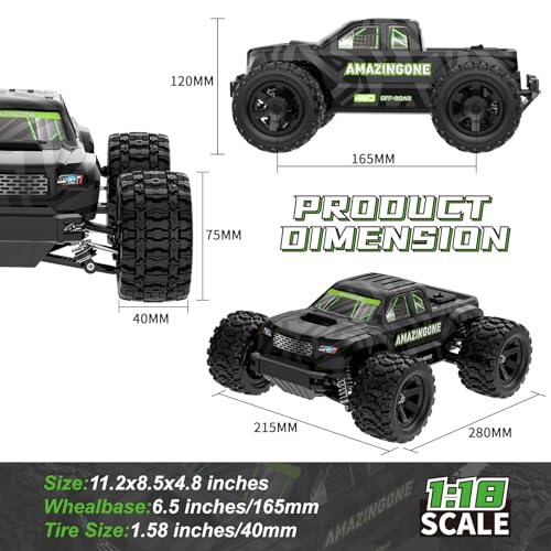 AMAZINGONE JT18W 1/18 RC Truck