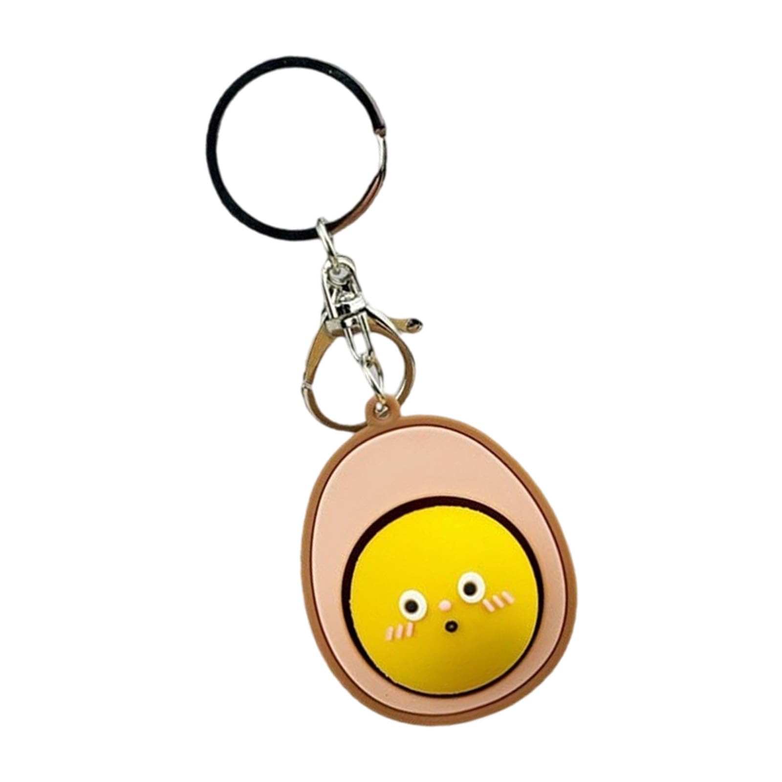 Tsophreniq Spiced Corned Lovely Cartoon Eggs Keyring Surfaces Keychain For School And Offices Backpack Keychain Charm