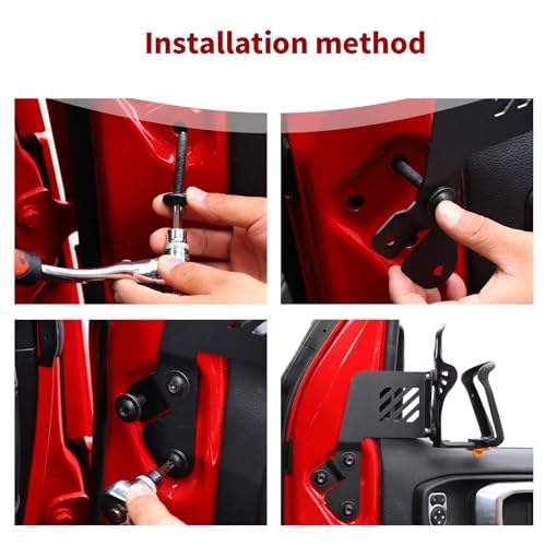Portavasos lateral derecho para Jeep JL y Gladiator JT miniatura 7