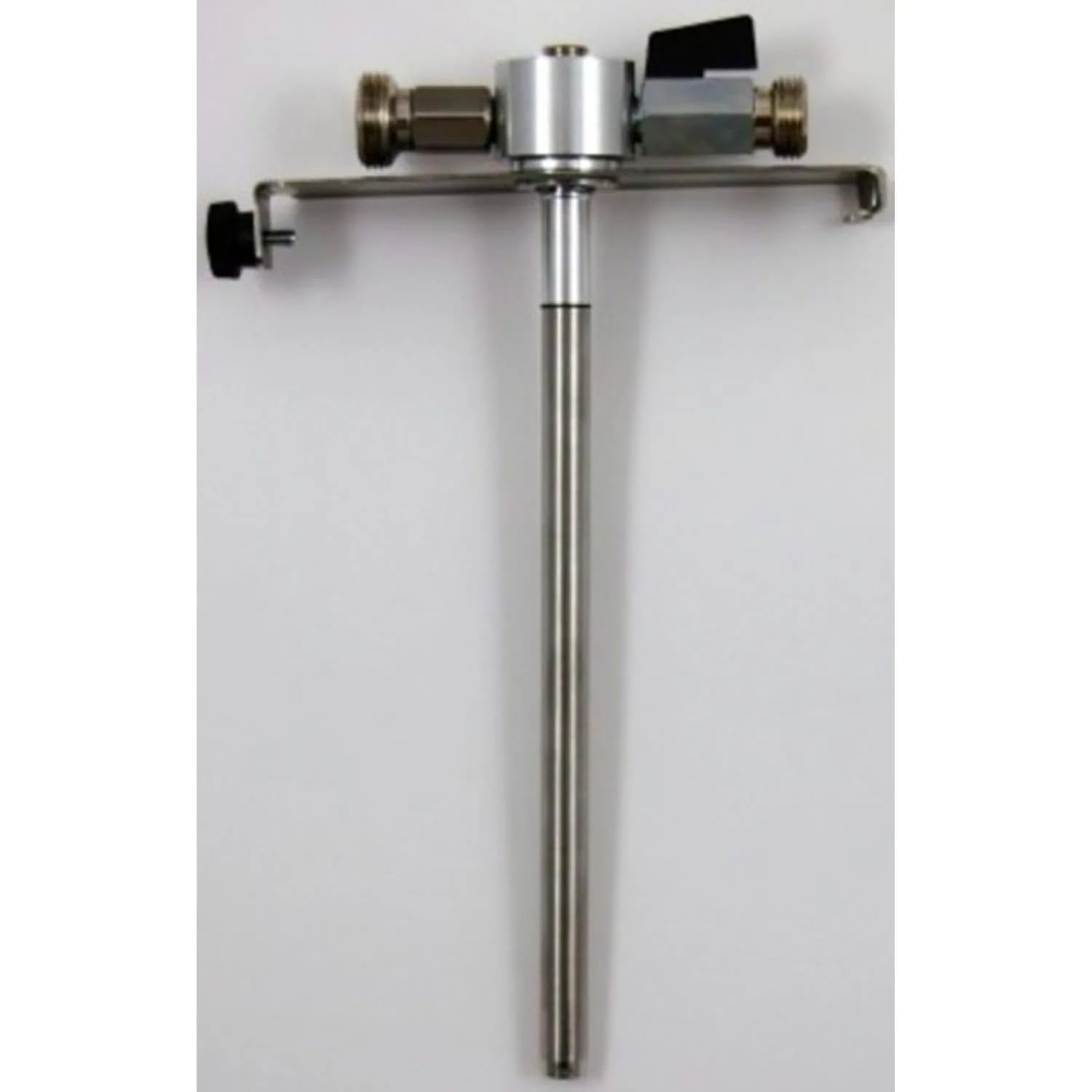 5 l Bierfass Adapter aus Metall mit Bierabstellhahn, Rückschlagventil, CO2 3/4 Zoll, Bier 5/8 Zoll, einfache Installation, robust & hygienisch