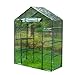Serres Walk-in Serre 2 Étagère Niveau, Jardin Extérieur Portable Steeple Tentes, Housse Étanche Transparent avec Fermeture Éclair Porte (Size : 143×73×195cm)