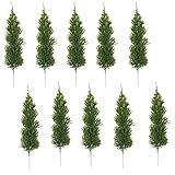 Kunststoff Tannennadel Weihnachten Blätter Dekorationen Simulierte Tannennadel Zweige DIY Zubehör