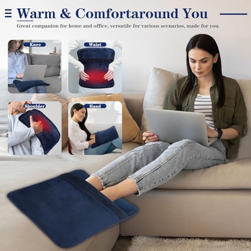 Double Sided Electric Foot Warmer with LED Display, Heating Pad for Feet - image 5