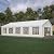 20'x32' Party Tent - Heavy Duty Upgraded Galvanized Frame, Outdoor Wedding Gazebo Shelter Canopy, Removable Sidewalls, Double Doors, and 3 Carry Bags for Parties, Weddings, and Outdoor Events