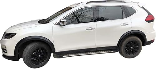 Miniatura 6 de CHEUIT Wheel Arch Fender Flares Mudguards Compatible with Nissan X-Trail T32 Rogue 2017 2018 2019 2020 Matte Black 6pcsSet Slim