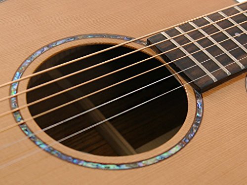 Ozark Guitare folk Pan coupé OM Koa laminé/en cèdre massif - Les Beatles, Paul McCartney, John Lennon, RIngo Starr, George Harrison Ozark Guitare folk Pan coupé OM Koa laminé/en cèdre massif – Image 7