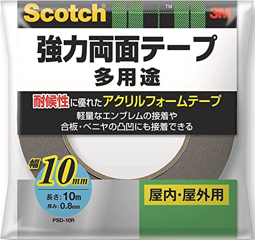 3M XRb`  ʃe[v ό ANtH[ 10mm 10m PSD-10R ׃jA