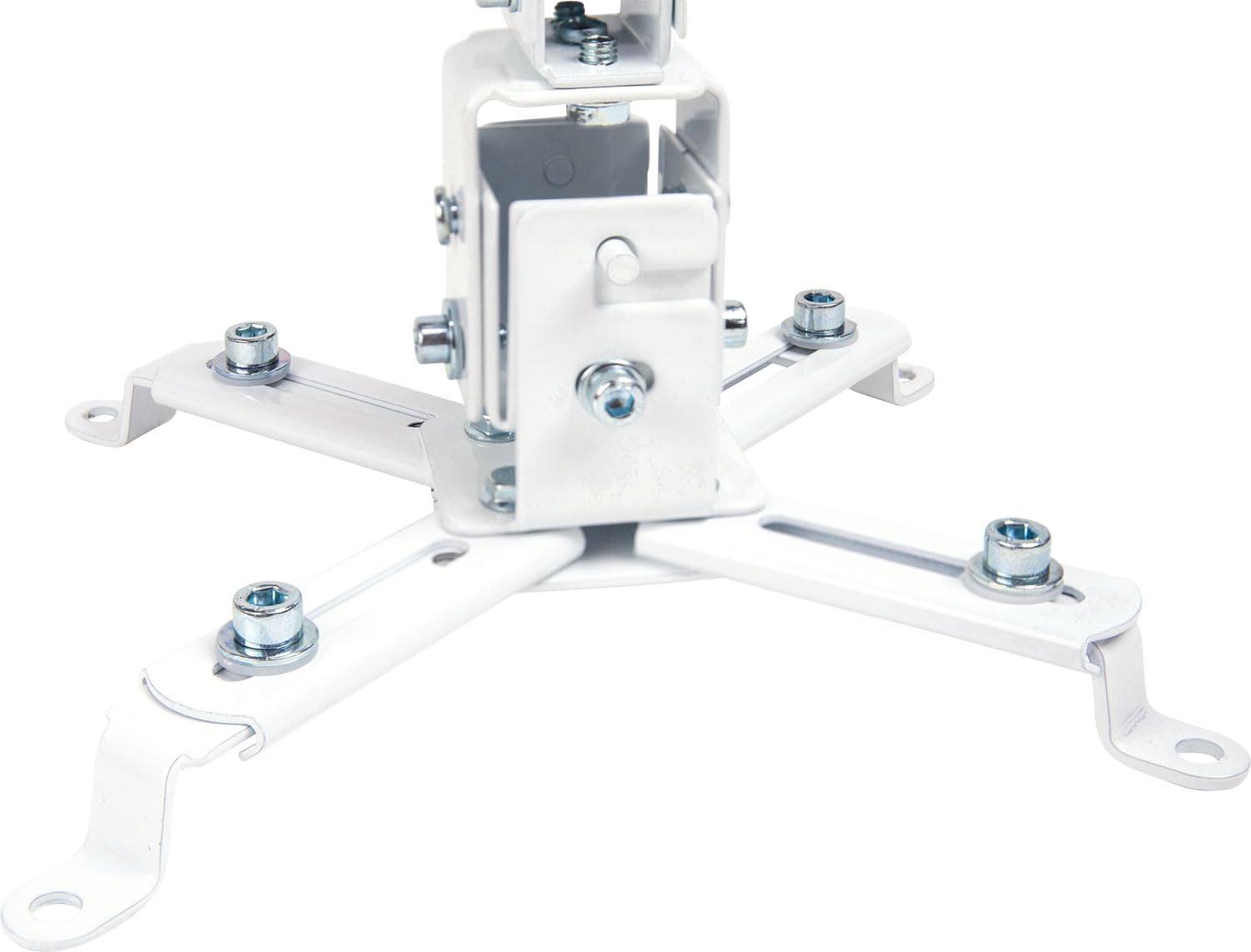 SCHWAIGER 9468 Support Plafond pour vidéoprojecteur Support Mural Universel pivotant inclinable Max. 20 kg Blanc