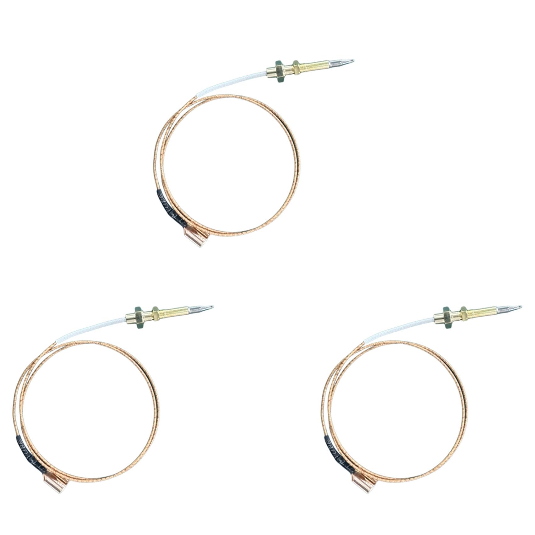 Jnchdghwa As Shown 3X Gas Stove Thermocouple Heater Burner Cooker Universal Fireplace Parts Digital Temperature Controller