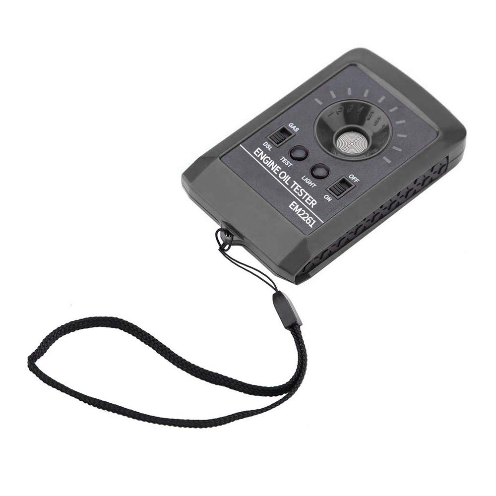Analyseur de Fluide Moteur Moteur Détecteur de qualité D'huile 12V Testeur Numérique LED Détecteur de qualité de qualité de la qualité de l'huile de Moteur Analyseur de Fluide