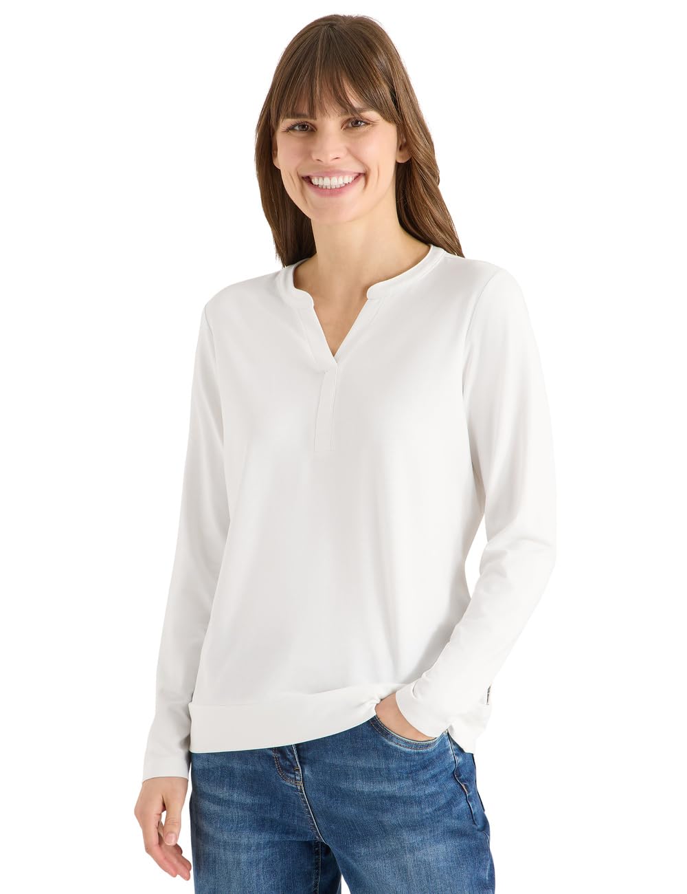 Cecil Damen Damen Shirt im Tunika-Look Shirt im Tunika-Look (1er Pack)