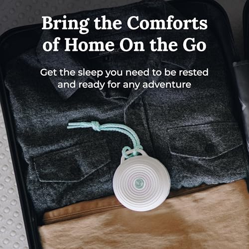 Yogasleep Rohm Portable White Noise Sound Machine, 3 Soothing Natural Sounds with Volume Control, Sleep Therapy For Adults, Kids & Baby, Noise Cancelling for Office Privacy & Meditation, Registry Gift - Image 7