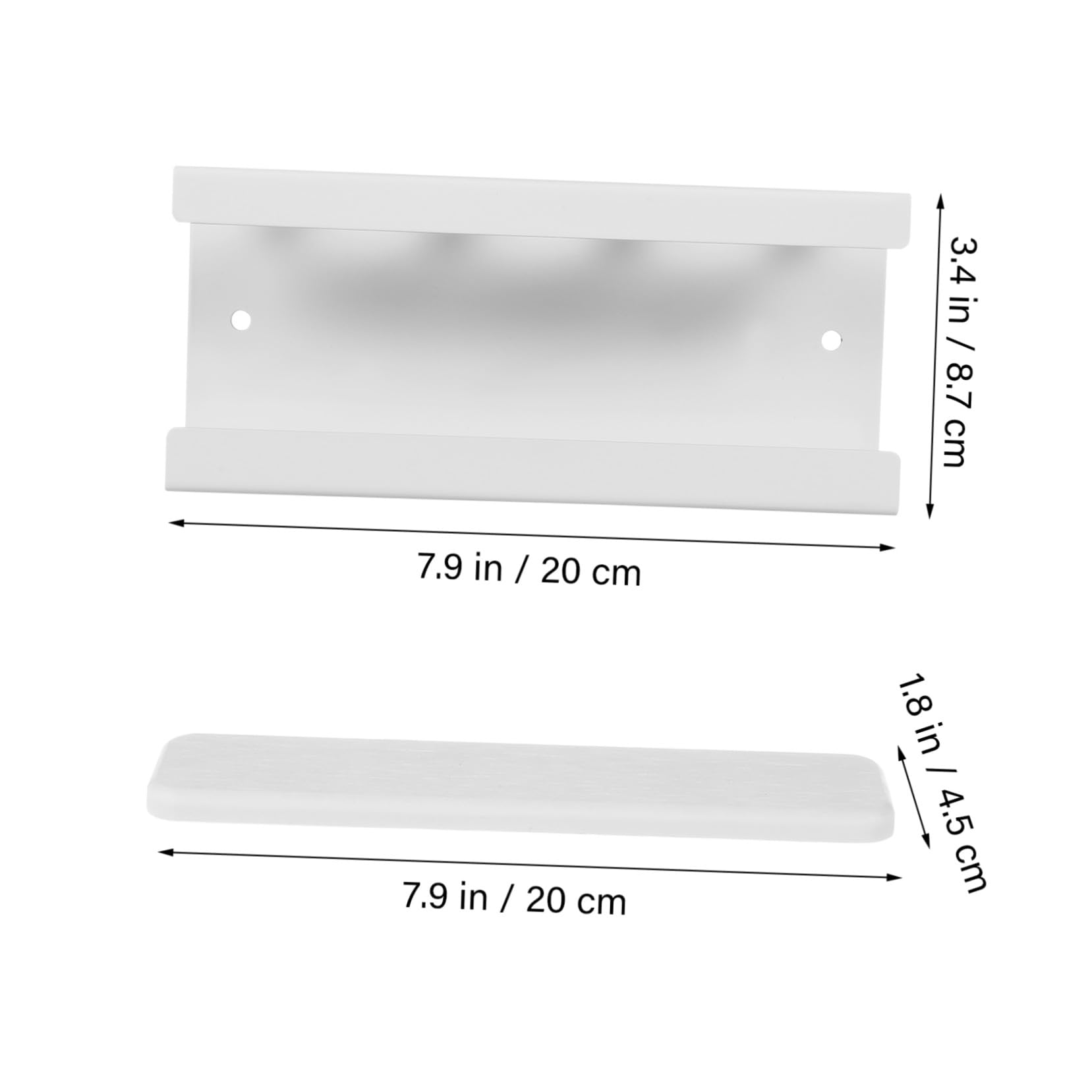 SOLUSTRE Portacepillos de Dientes Eléctrico para Baño Soporte de Pared Ranuras para Cepillos Eléctricos y Pasta de Dientes Organizador de Baño para Hotel o Casa