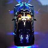 TETAKE Licht Beleuchtung LED Beleuchtungsset für Lego Technic Bugatti Chiron (42083) (Nicht Enthalten Lego Modell)