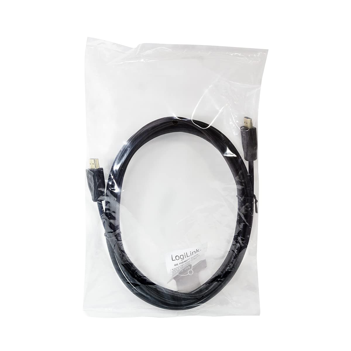 Logilink Hdmi Cable 3 M Hdmi Type A (Standard) Black, W128290260 ((Standard) Black)
