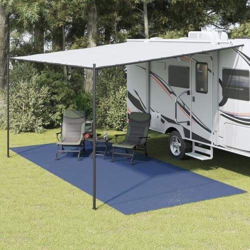 UJCHVHN Home Garden - Alfombrilla para camping (6 x 2,5 m), color azul