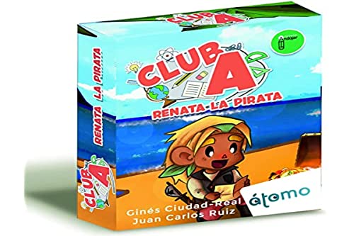 Atomo Games- Renata la Pirata Club A Juego de Cartas, Multicolor (XAG-29376) Cover