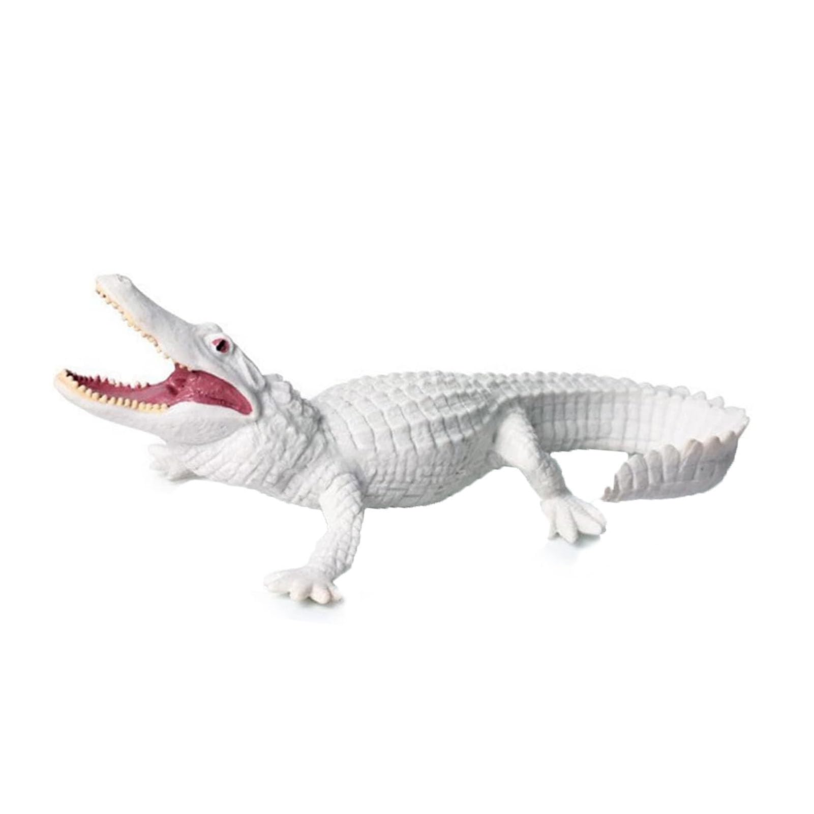 JOUFNING Art Statue - Ornament Sculpture, Shelf Decor Statue, Crocodile Statue, Outdoor Garden Animal Model Sculpture, Home Decoration Ornaments Funny Gifts(C)