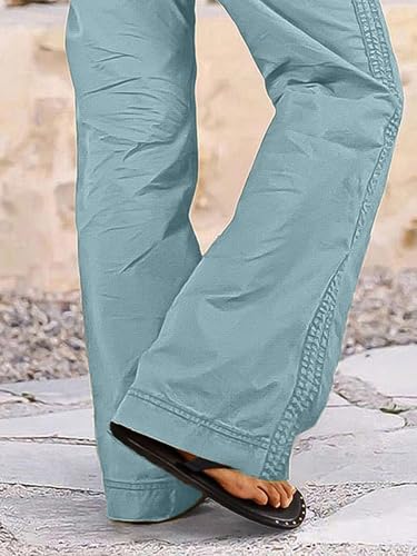 Image of Flamingals Straight Leg Drawstring Pants for Women