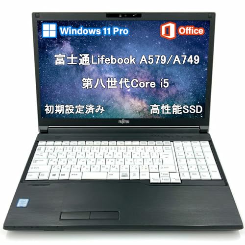 �y�����ςݕi�z�m�[�g�p�\�R�� �x�m�� FUJITSU lifebooka579/749/web�J��������/�P0�L�[//DVD/�����\��8����Core i5-8265U/�C���e�� Core i5����/Windows 11 Pro/ms 0ffice 2021