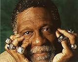 Bill Russell Rings Boston Celtics 8x10 Sports Photo