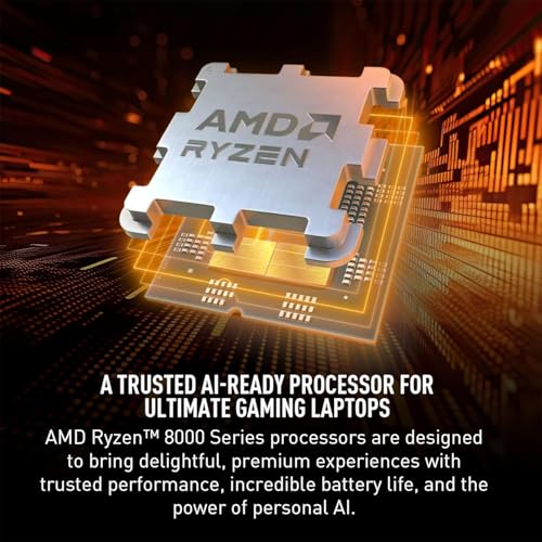 Thin A15 AI 15.6” 144Hz FHD Gaming Laptop, AMD Ryzen 9-8945HS, NVIDIA Geforce RTX 4060, 16GB DDR5 RAM, 1TB NVMe SSD, WiFi 6E, Cooler Boost, Backlit Keyboard, PDG HDMI Cable, US Version KB, Win 11 - Notebook - Immagine 2