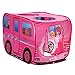 Sunny Days Entertainment Barbie Dream Camper Pop Up Play Tent Pink Indoor Playhouse for Kids Gift for Girls