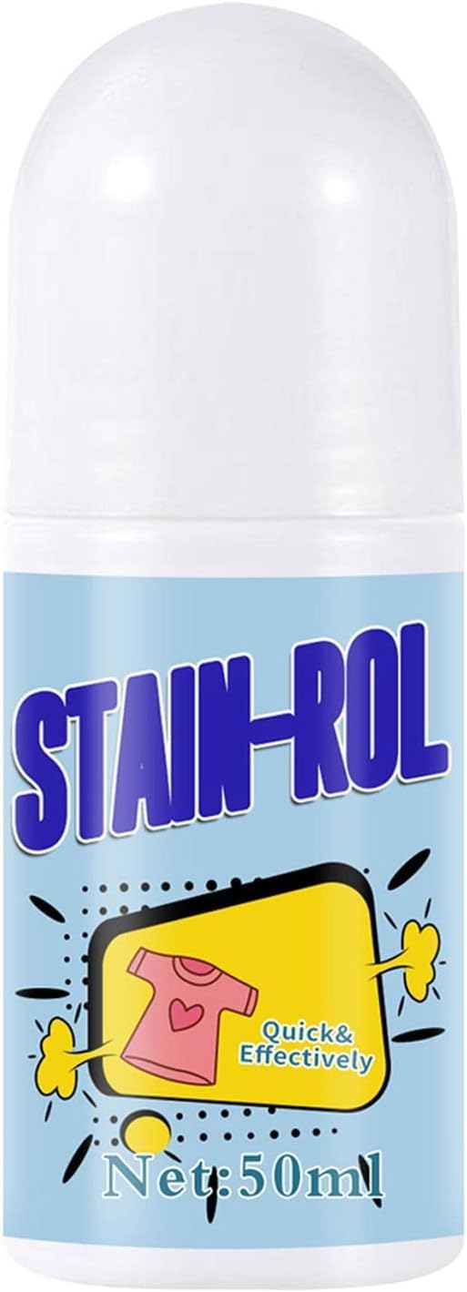 ZZ LAZYCOTTAGE Stain Remover For Clothes Stain Remover Clothes Cleaner For Coffee Drinks Food Ketchup Oil Cosmetic Stains Roller Ball Design Easy To Use Compact Stain Remover Pen